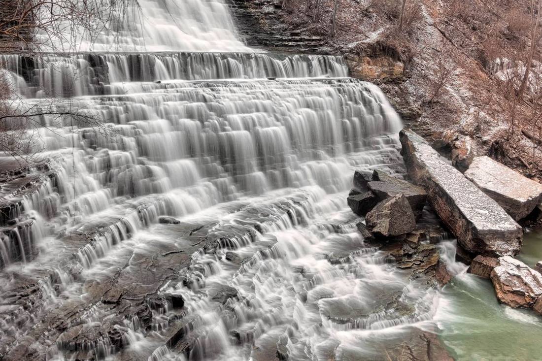 Webster's Falls on the escarpment