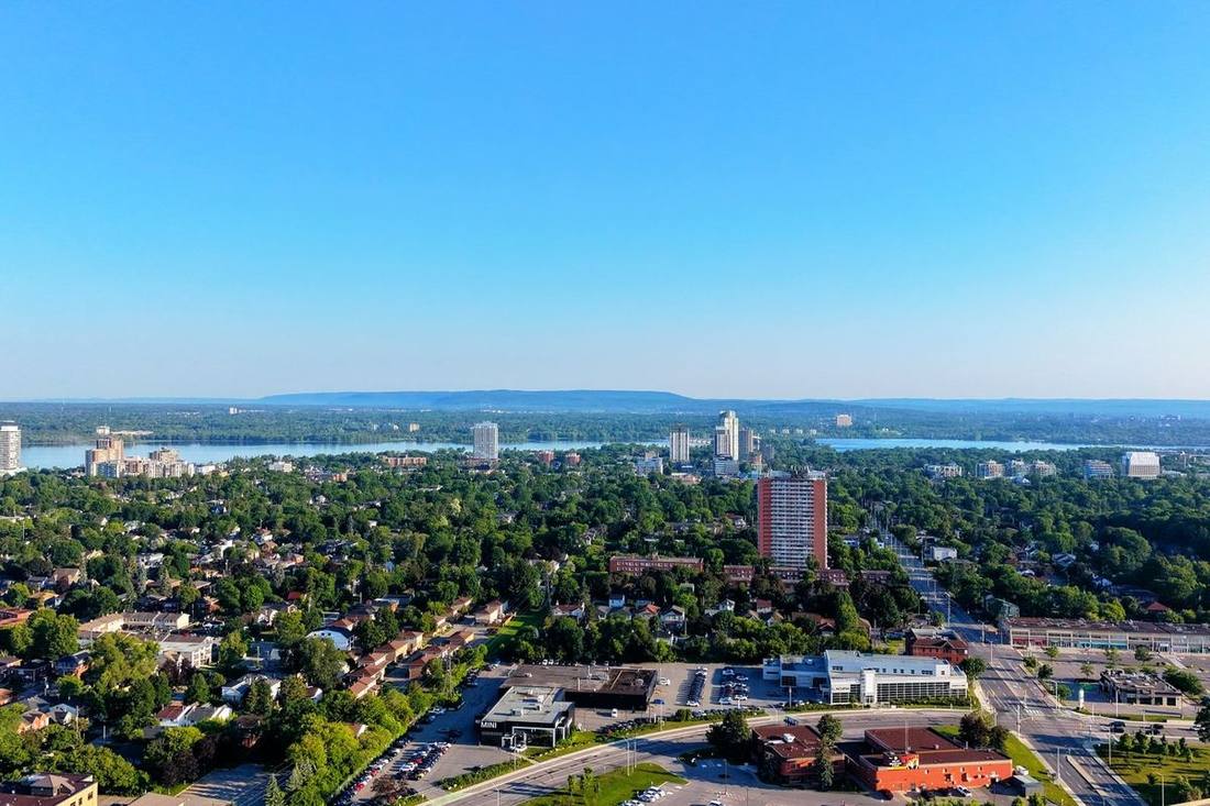 Hamilton's skyline below the escarpment