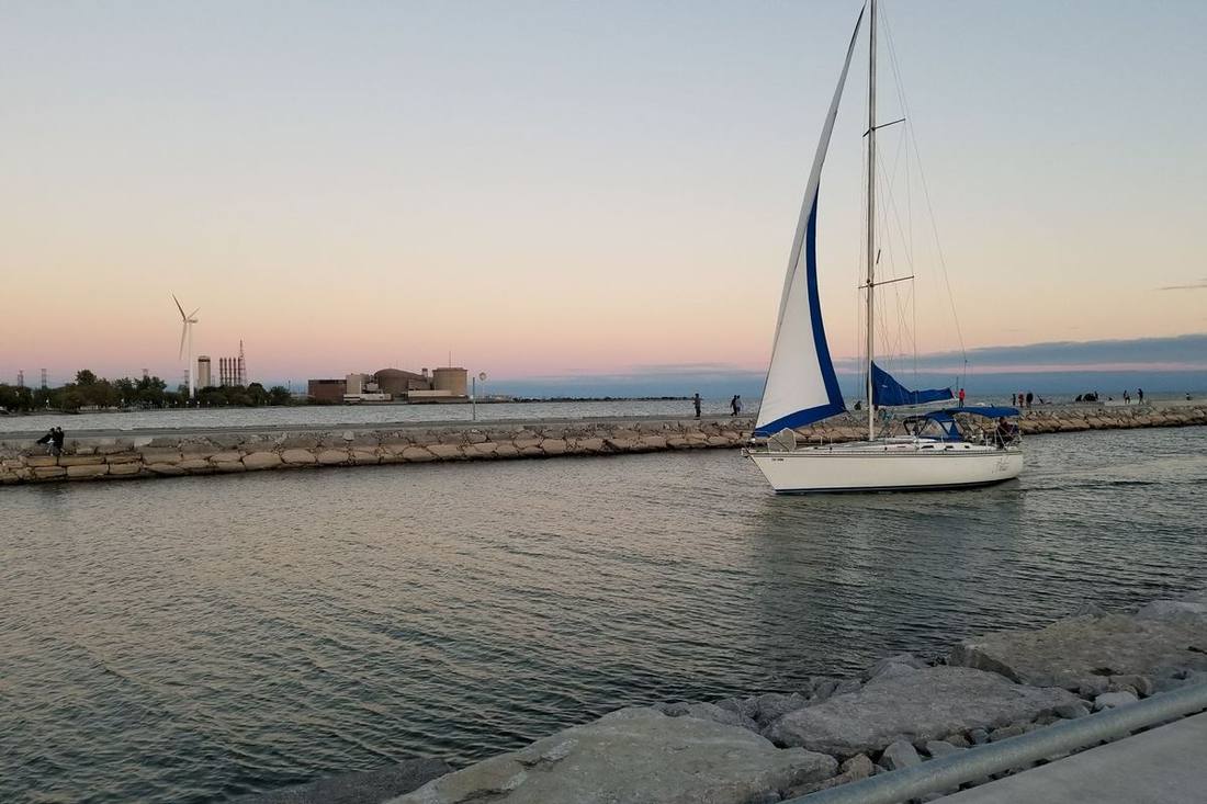 Frenchman's Bay marina in Pickering