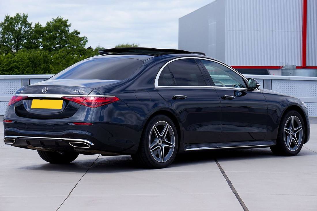 Black premium sedan