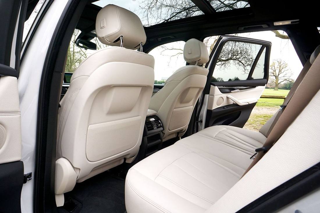 Luxury SUV rear cabin