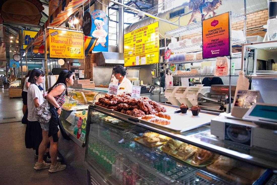 St. Lawrence Market on a Saturday morning