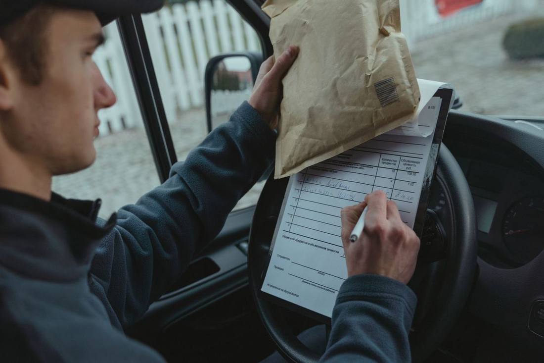A confirmation email with the chauffeur's details