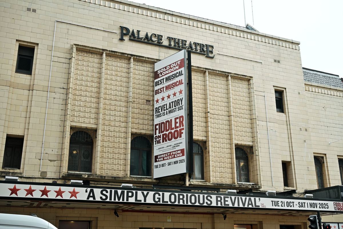 The Royal Alexandra Theatre's marquee on King Street West at night