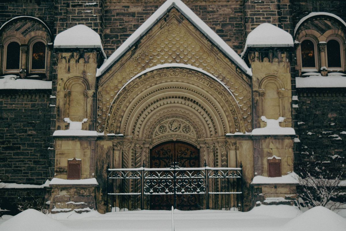 The University of Toronto's King's College Circle with Convocation Hall